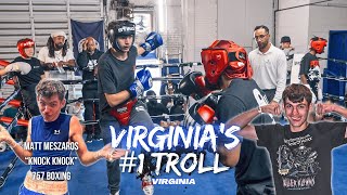 UHH WHAT? TOP Virginia TROLL Proves He Can Move and BOX In Sparring!