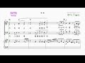 축복 satb 파트연습