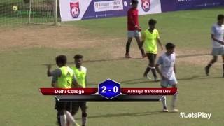 RFYS: Delhi College Boys - Delhi Clg. Of Arts And Commerce vs Acharya Narendra Dev Clg. Highlights