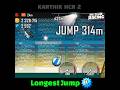 HILL CLIMB RACING : LONGEST JUMP RECORD ✅