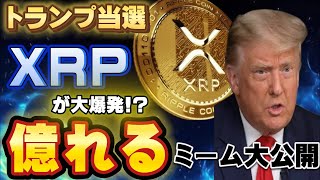 【リップル】XRPは今後トランプ政権により、ぶち上がります🔥 #xrp #リップル