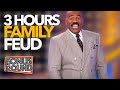 Steve Harvey Family Feud | 3 Hours Of the Best Moments