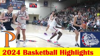 #19 Gonzaga vs Pepperdine Basketball Game Highlights 12 30 2024