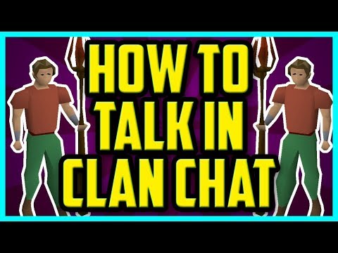How To Talk In Clan Chat In OSRS (QUICK & EASY) - OSRS How to type in friends chat How To Talk In Clan Chat In OSRS (QUICK & EASY) - OSRS How to type in friends chat
