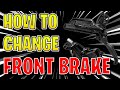 How to change the front brake🔧of your Mountain Bike[1/2]! Tutorial for beginners