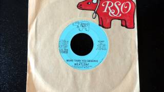 Meat Loaf - More Than You Deserve (1973 Single - Long Version)