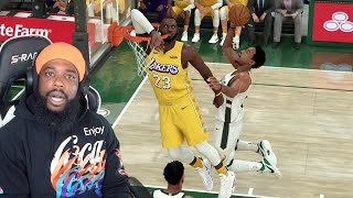 Lebron Is Glitched! WIN or GO HOME! Lakers vs Bucks Ep 47