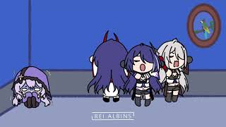 Acheron la Emanadora de traumas | Honkai meme