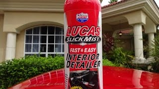 Lucas Slick Mist Interior Detailer Review and Test Results on a Nissan 370z