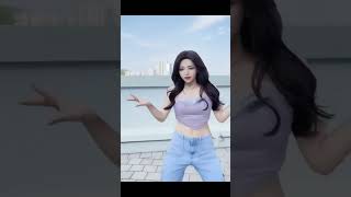 [AI Dance] AI로 만든 댄스 영상입니다 퀸카 챌린지 애니메이션