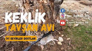 TAVŞAN VE KEKLİK AVI (ARMSAN A612) #охотанакроликов #صيد الارنب #partridge hunting #охотанакуропатку