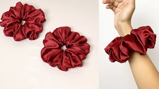 DIY Large Scrunchies ✅✅ How To Make Big Giant Scrunchies At Home. Scrunchies DIY