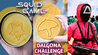 Squid game Dalgona candy Challenge #Squidgame #Shorts #ytshorts #honeycomb #dalgona