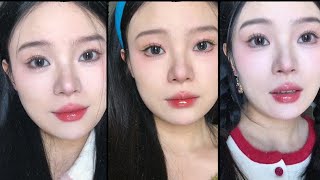 🥀Douyin Makeup Tutorial🥀| Makeup Chân Thật Không Filter Thì Trông Thế Nào? |Douyin Makeup No Filter.