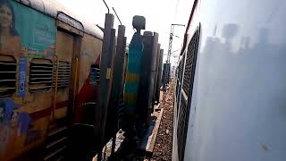 Very Rare 😱😱 - Washing of Train in Indian Railways.