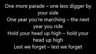 Lest we forget