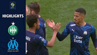 AS ST-ETIENNE - OLYMPIQUE DE MARSEILLE FC (2 - 4) - Highlights - (ASSE - OM) / 2021-2022