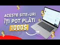 Castiga până la 1000$ lunar cu aceste site-uri I Educatie Financiara I Bani pe net