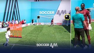 TOP BIN ALERT!! 🔥 | Keira Walsh and Mike Dean take on the ULTIMATE finishing drill! 🚨