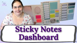 How to Make a Sticky Notes Dashboard for Discbound Planners