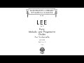 Lee 40 Etudes No. 1 for Cello l James Yoo