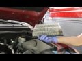 Change air filter on Armada