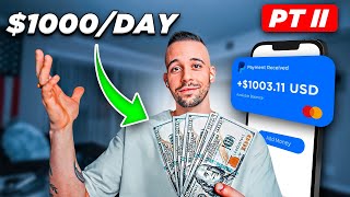 ($1000/Day) Laziest Side Hustle To Make From Your Phone Using AI PT 2 | Make Money Online 2024