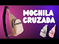 COMO HACER UNA MOCHILA CRUZADA // PECHERA // FACIL // MOLDES GRATIS // LINK EN EL PRIMER COMENTARIO