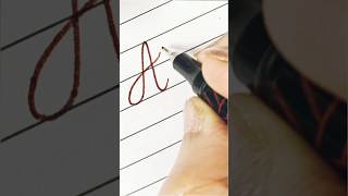 "Adya" in cursive writing #shorts #youtubeshorts #calligraphy #cursive #handwriting
