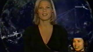 MTV News - Natalie Merchant gets hit in the face with sunflowers, June 1998