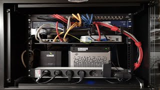 Home network upgrade and maintenance (timelapse)