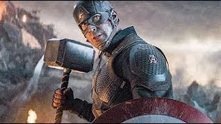 Captain America Lifts Thor's Hammer Mjolnir Scene - AVENGERS 4 ENDGAME (2019) Movie CLIP HD Avengers