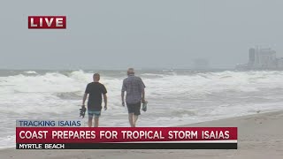 Myrtle Beach ahead of Isaias