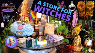 Witches shop at the Feathered Outlaw a Metaphysical store in Alameda.