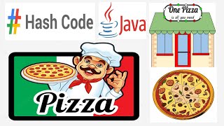Solving One Pizza Practice Problem Google Competition Hash Code 2022 JAVA