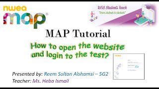 MAP Tutorial _ How to open and login to the test?