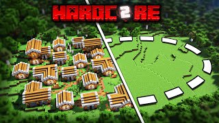 I'm Transforming A Village in Minecraft Hardcore