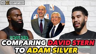 NBA Evolution: Celtics Legends Compare David Stern \u0026 Adam Silver's Leadership