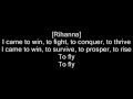 FLY by Nicki Minaj featuring Rihanna [HQ] [Karaoke]