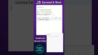 🎬 JavaScript Rest & Spread Operators Explained | ES6 Essentials Tutorial