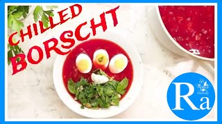 Refreshing and Delicious Chilled Red Ruby Borscht Recipe