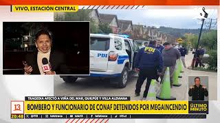 Detienen a segundo acusado de participar en megaincendios de Valparaíso: Es funcionario de Conaf