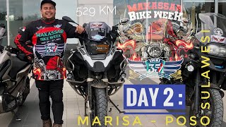 Day 2 - Touring Marisa Menuju kota Poso Sulawesi Tengah Indonesia Event Makassar Bike Week 2022