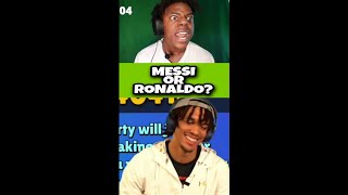 IShowSpeed asks Trent Alexander-Arnold "Messi or Ronaldo"..!!!