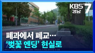 폐과에서 폐교…‘벚꽃 엔딩’ 현실로 / KBS  2024.09.03.