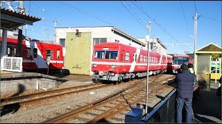 遠州鉄道（50系モハ51運行） 超広角車窓 進行左側 西鹿島～新浜松