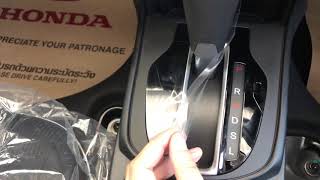 แนะนำวิธีปลดเกียร์ว่าง N รถ honda ตอนจอดซ้อนคัน (shift lock) by #เซลล์ขวัญฮอนด้า