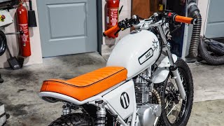 RAGE 125 GN Suzuki cafe racer par Cus'Tom Motorcycle 🛠️