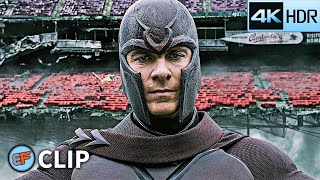 Magneto Drops Stadium Scene | X-Men Days of Future Past (2014) 4K HDR Movie Clip