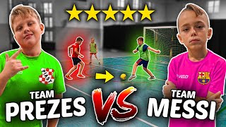 PREZES vs MAŁY MESSI 🔥 Mecz 3 vs 3 ⚽ JUSTEK FREESTYLE